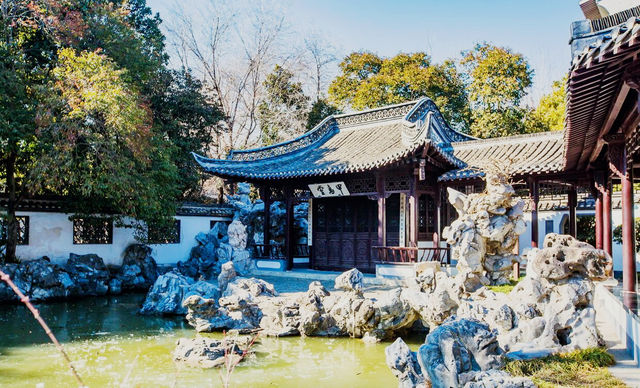 江蘇淮安清晏園，有“江淮第一園”的美譽