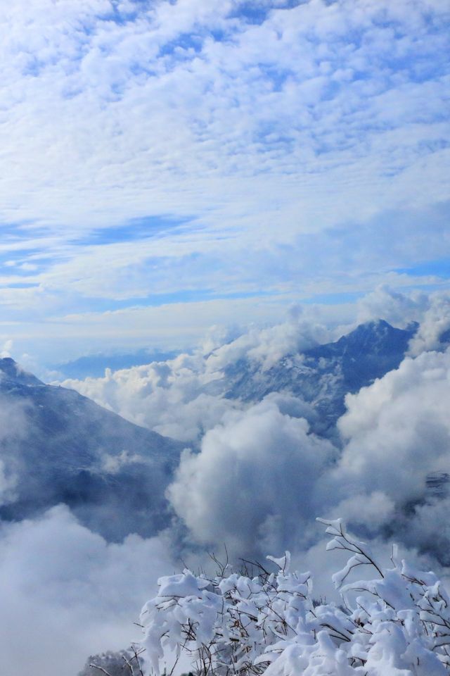 旅行 || 陽春三月在九寨溝悅榕莊遇見雪景裡的浪漫