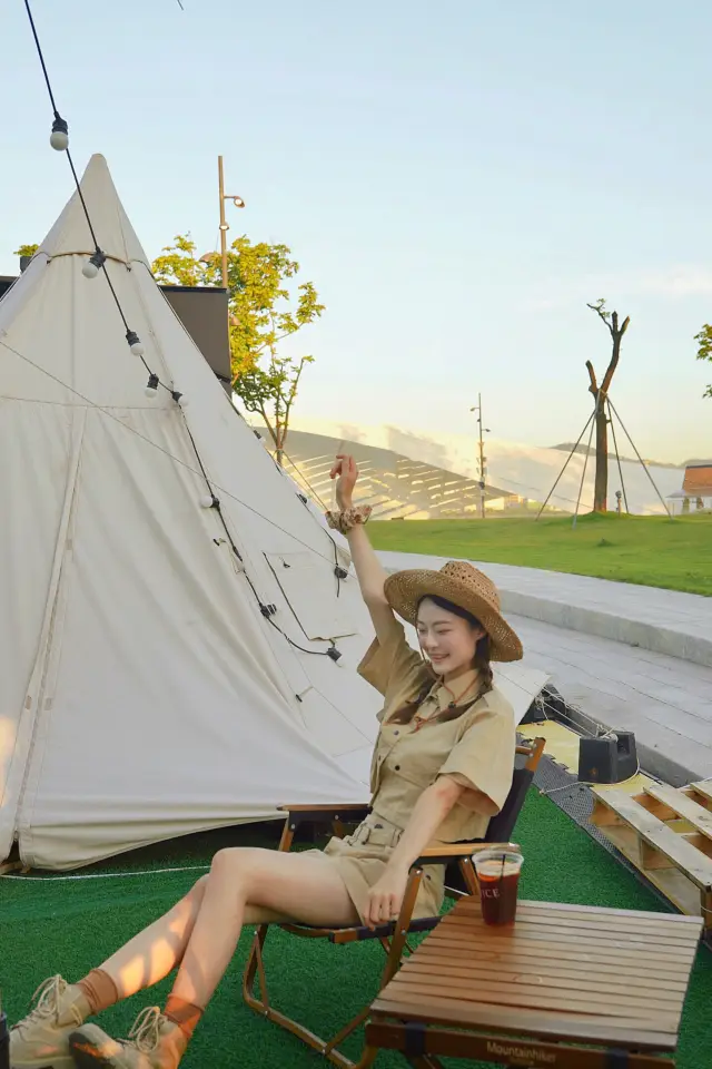 Shenzhen | There is wind, there is music, and a love for camping under the open sky