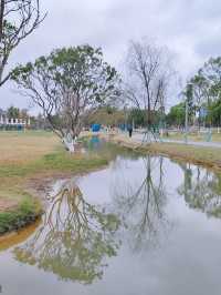 閩侯沙堤市民公園，人少景美超適合野餐露營放空自己