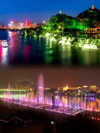 春天不「柳」走，夜景美如畫