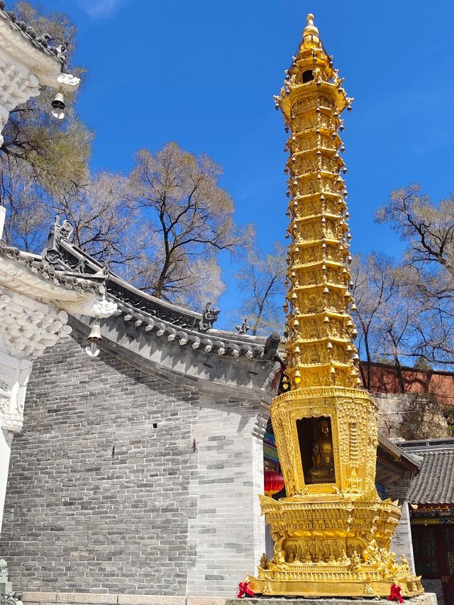 五台山大顯通寺，中國最早的寺院