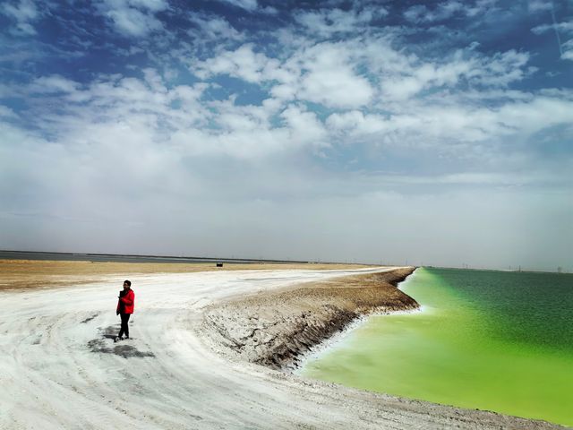格爾木第二站——察爾汗鹽湖