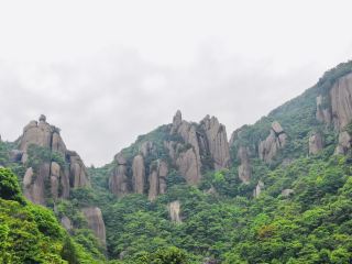 Mount Taimu, the celestial city above the sea