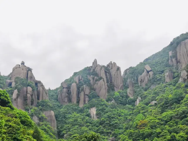 Mount Taimu, the celestial city above the sea