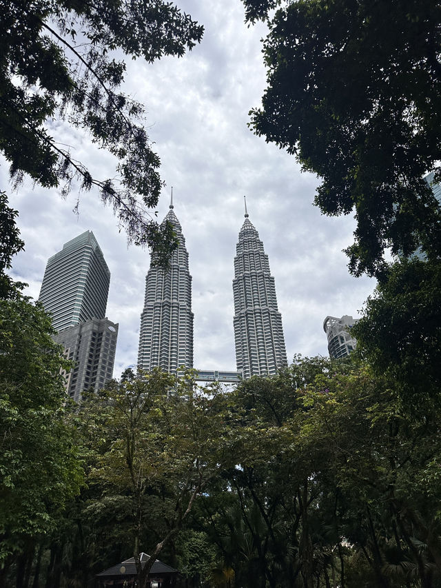 A stunning city centre park surrounded by iconic landmarks, KLCC Park