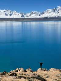 佩枯措直播：點會有咁碧藍嘅湖同清晰嘅雪山。