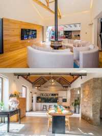 在青島,雪景私湯小院!真的太 chill 了~