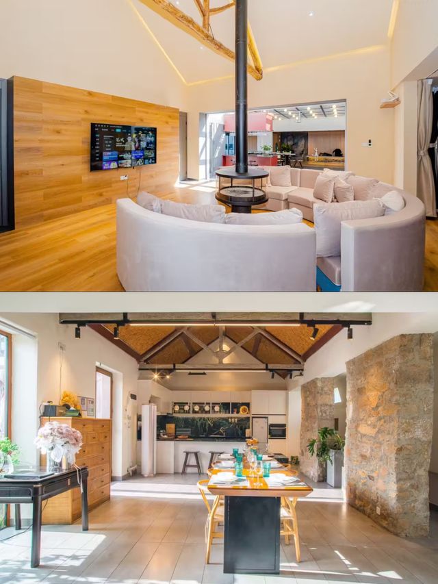 在青島,雪景私湯小院!真的太 chill 了~ 在青島,雪景私湯小院!真的太 chill 了~