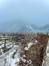 漢中龍頭山雲上的冰雪世界不用爬的夢中情山攻略