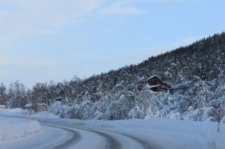 Norway, Lyngen | A Nordic fjord town like a Chinese ink painting