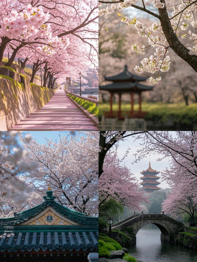 3月份櫻花季一定要去武漢看 3月份櫻花季一定要去武漢看