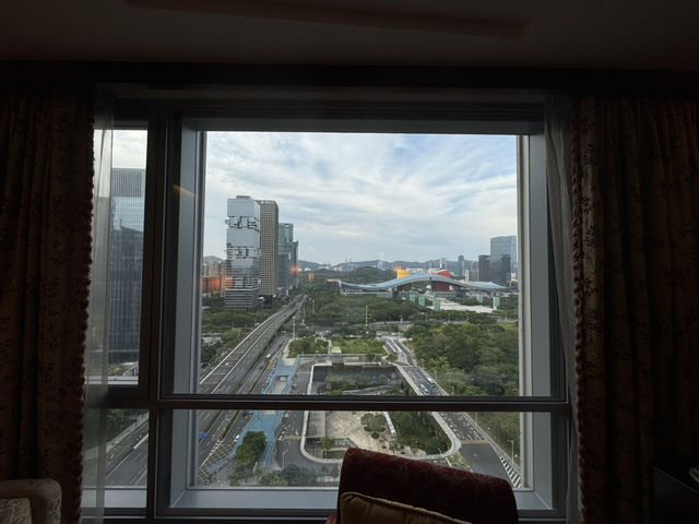 下塌｜福田CBD的fitness getaway ｜Shangri-La Futian
