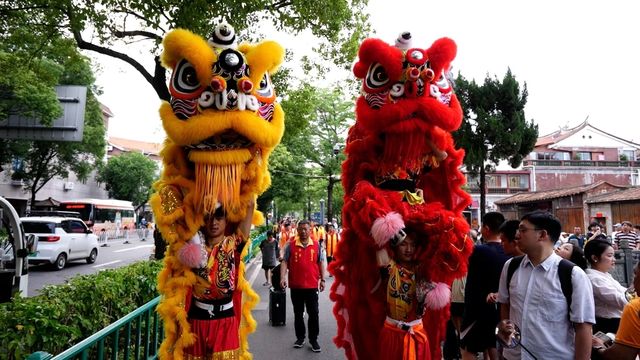 一年一度，關帝誕辰日盛大活動，就在呢一日