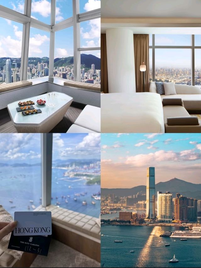 Hong Kong Ritz-Carlton | Visual Feast Stayed in the Heart of Hongkong 🇭🇰