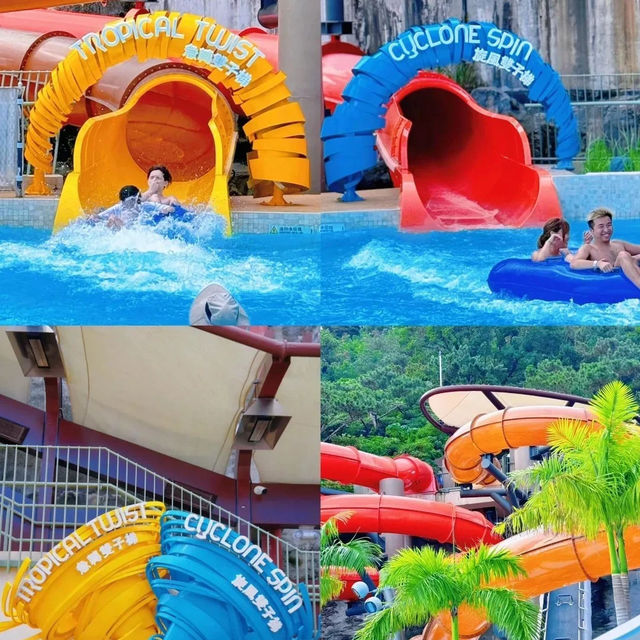 🌊【全港最大！海洋公園水上樂園保姆級攻略】