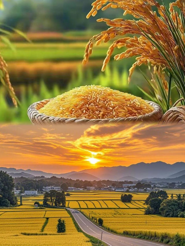 稻田裡藏住秋天最美嘅答案！被金燦燦嘅快樂包圍啦～