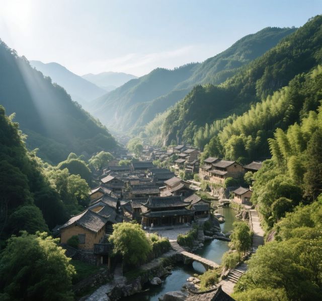 望仙谷避世遊：懸崖燈火，瀑布飛虹