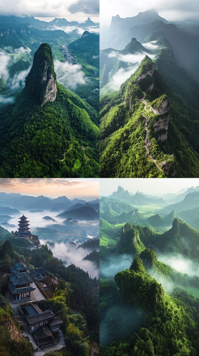 一個淨化心靈的地方一一費州梵淨山