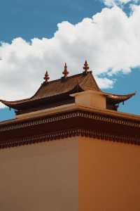 全屏欣賞甘南藏傳佛教寺廟的濃烈色彩|