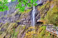 瓦屋山蘭溪絕壁棧道，真的巨巨巨巨巨好看！