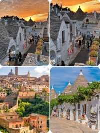 意大利普利亞大區阿爾貝羅貝洛小鎮!!!