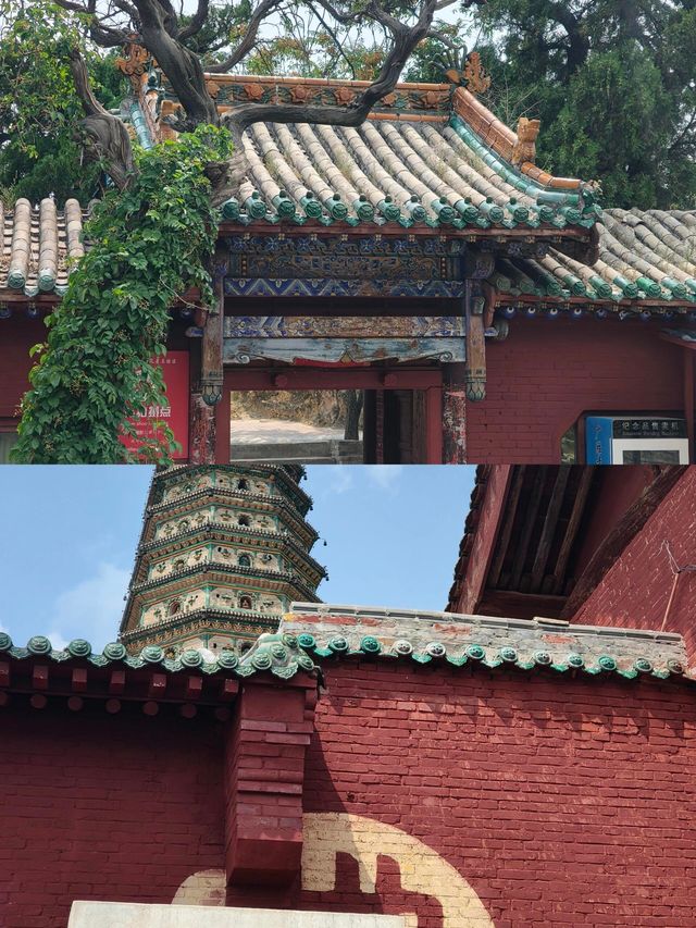 山西廣勝寺｜飛虹塔：琉璃築就的千年飛虹