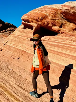 One hour outside Las Vegas feels like stepping onto another planet