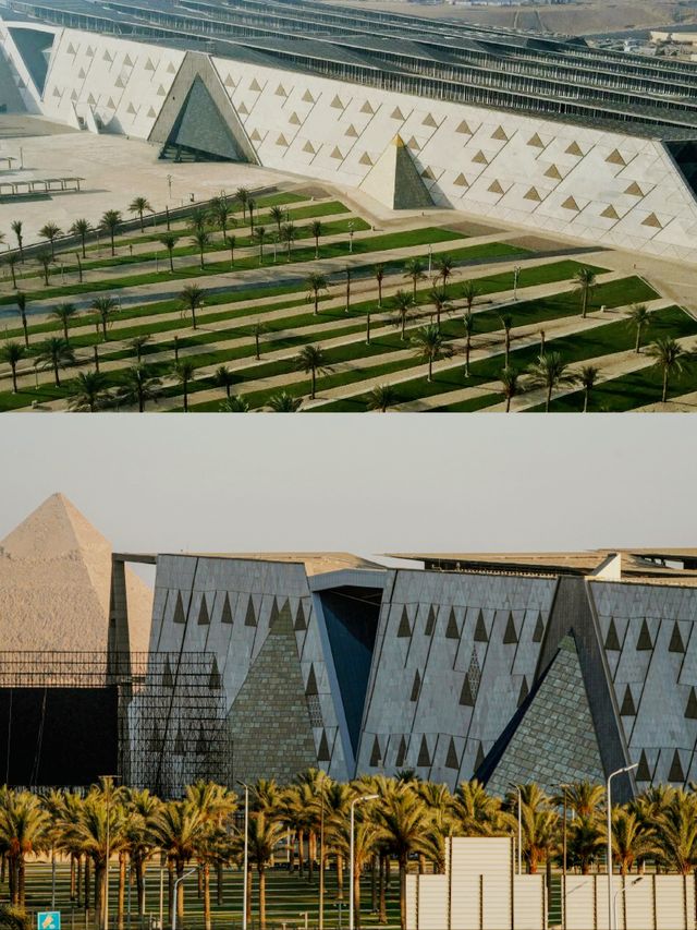 跨越千年的文明對話!世界最大單一文明博物館——大埃及博物館震 跨越千年的文明對話!世界最大單一文明博物館——大埃及博物館震