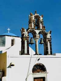 打卡希臘聖托裡尼島啦!!