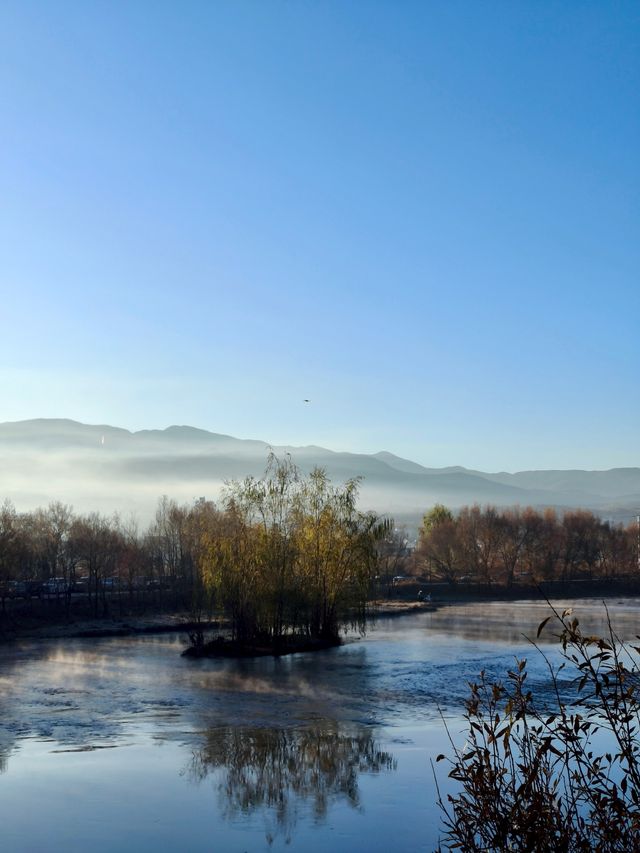 沙溪 | 走進東方水墨畫般的冬日晨霧