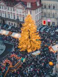 布拉格夜未眠聖誕市集的浪漫瞬間全被我拍到了!