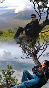 𝑩𝒓𝒐𝒎𝒐火山拍李現同款