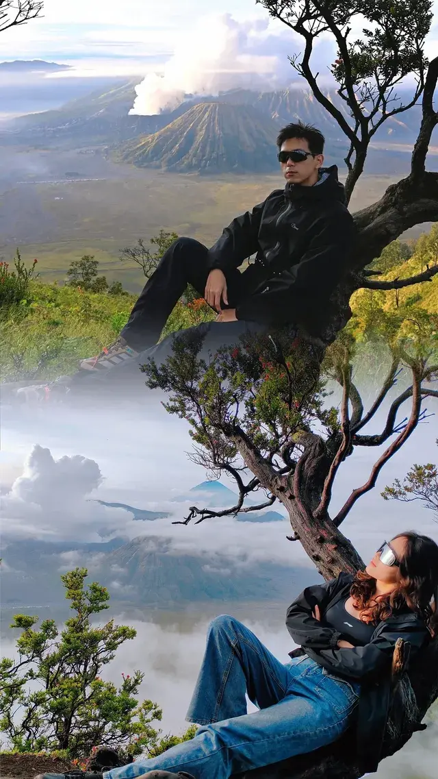 𝑩𝒓𝒐𝒎𝒐火山拍李現同款