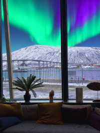 特羅姆瑟!追極光住到了寶藏酒店!好美!