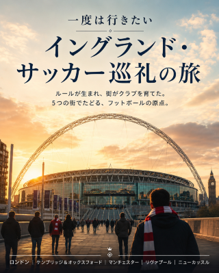 The ultimate pilgrimage to England for soccer lovers.
