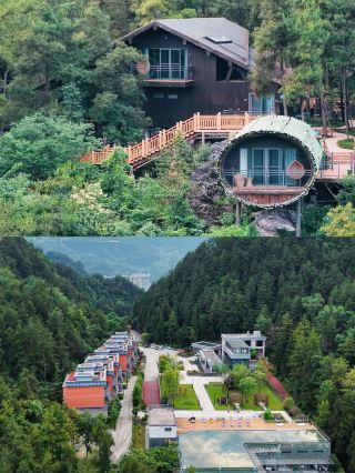 Lying in the forest at 22°C for two days, this hotel has amazing after-effects.