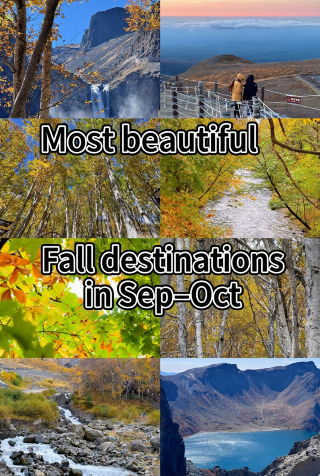 At Changbai Mountain! I saw the most beautiful autumn scenery of my life!