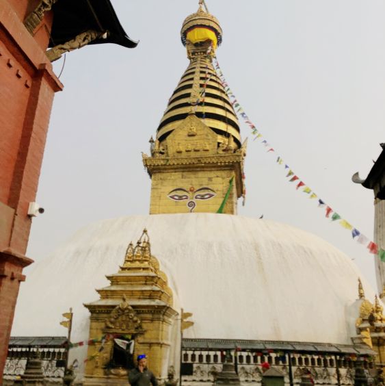 カトマンズのSwoyambhu Mahachaitya
