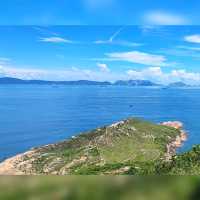 一望無際湛藍海景：香港南極 - 蒲台島