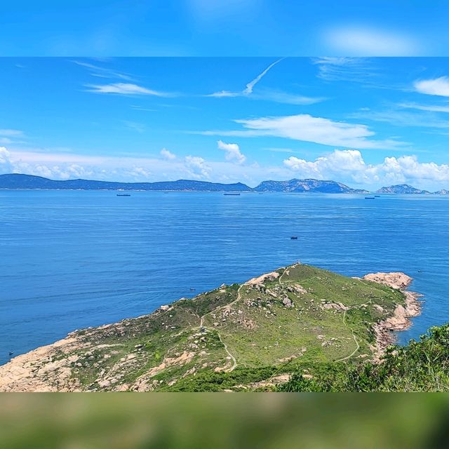 一望無際湛藍海景：香港南極 - 蒲台島