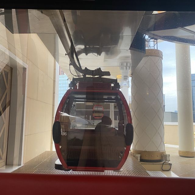 永利皇宮觀光纜車帶你俯瞰氹仔美景