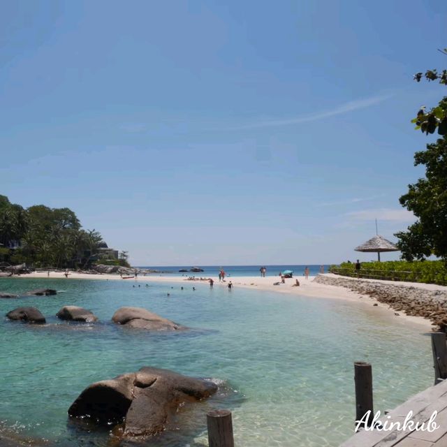 ทะเลสวน น้ำใส วิวหลักล้าน @เกาะนางยวน