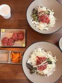 韓国【富川】コスパ最高！ユッケ丼のお店♡