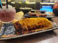 到沙田玩鏢機及桌球兼食串燒