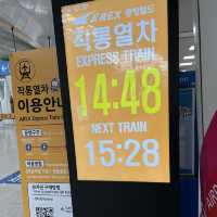 【仁川空港】AREXに乗ってソウル駅へ🚃