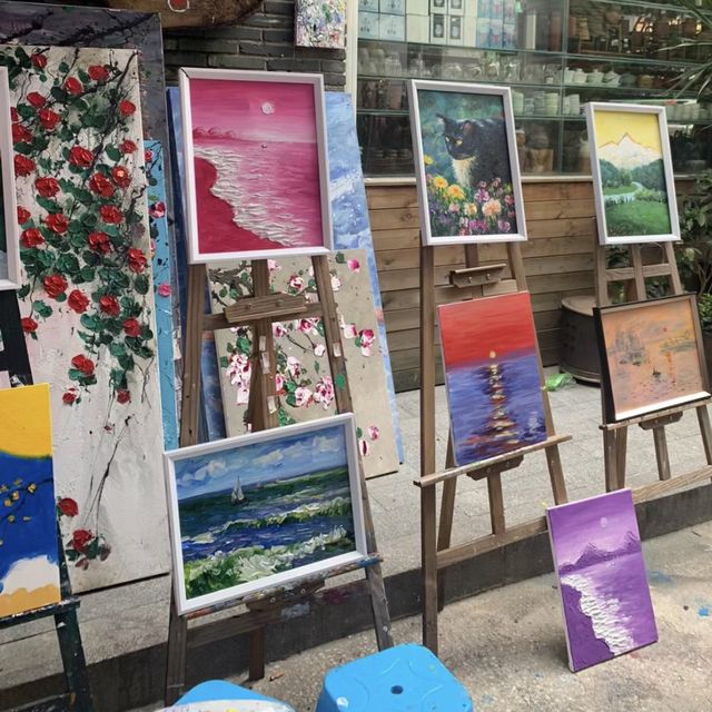 🎨藝遊中國第一油畫村-深圳大芬油畫村🎨
