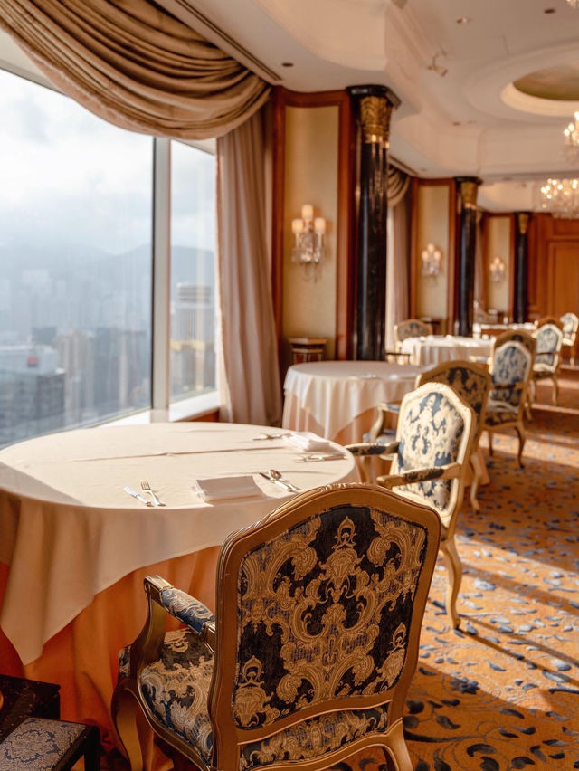 🇭🇰香港酒店｜在望維港海景吃早餐——Petrus 珀翠餐廳