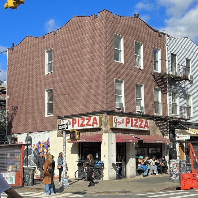 뉴욕 3대 피자 맛집🍕‘조스 피자 (Joe’s pizza)’