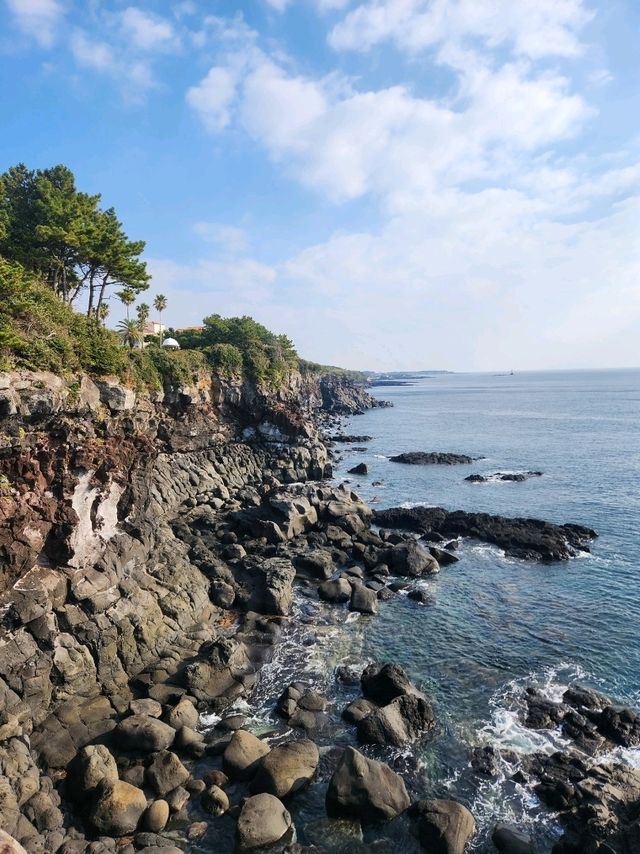 제주여행 남쪽코스 울창한 숲과 바다 가볍게 산책하기좋은 "큰엉해안경승지"
